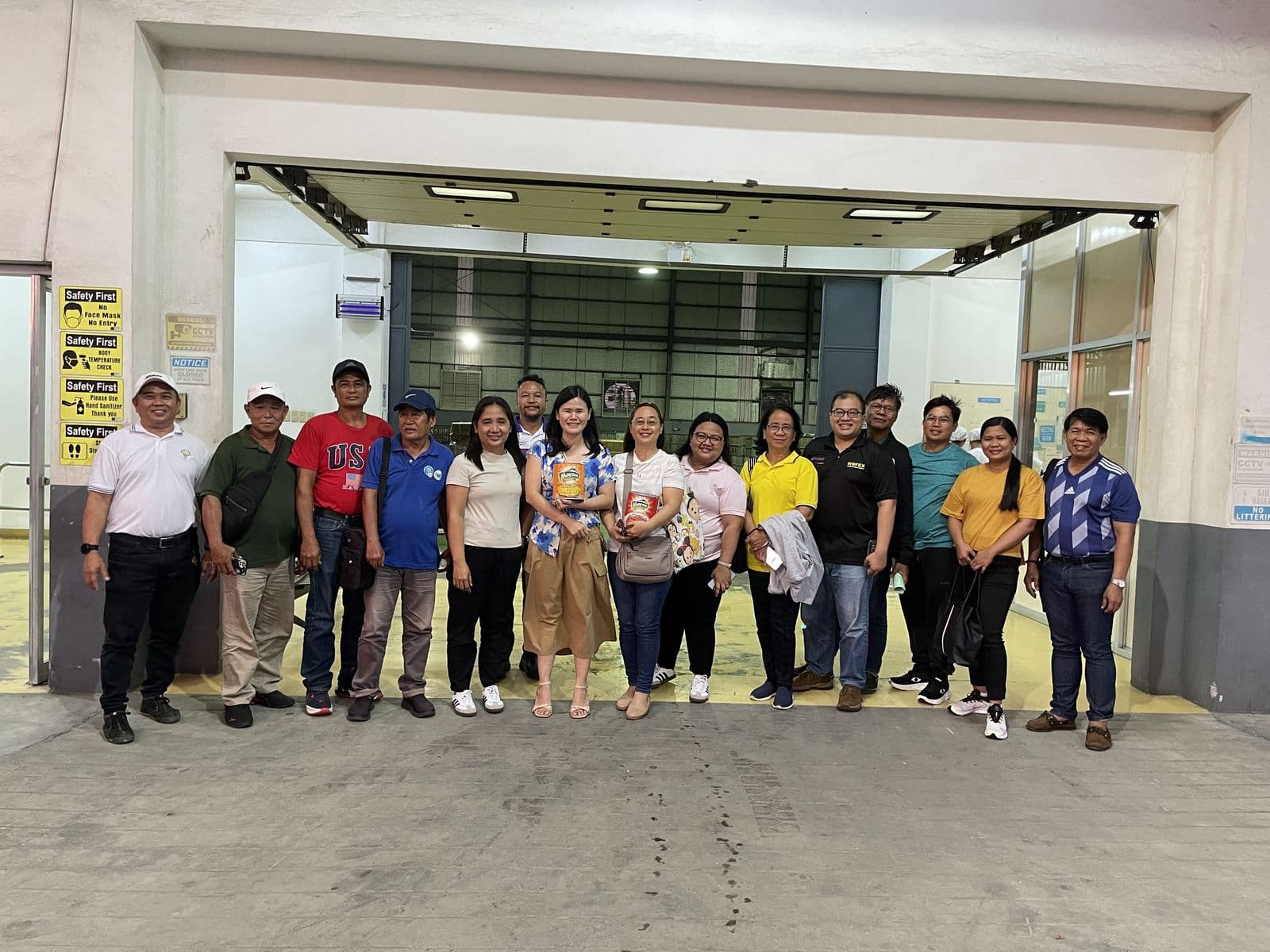 FFI team members meeting with a regional agricultural office